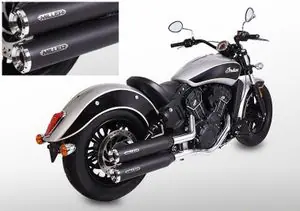 Edullinen Miller Exhaust Noir Embout Standard Poli Vaimentin
