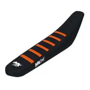 MX Seat 6 ribs Satulansuojus - Musta / OranssiKTM 65 65 SX - 2024 - 2026 Alennus